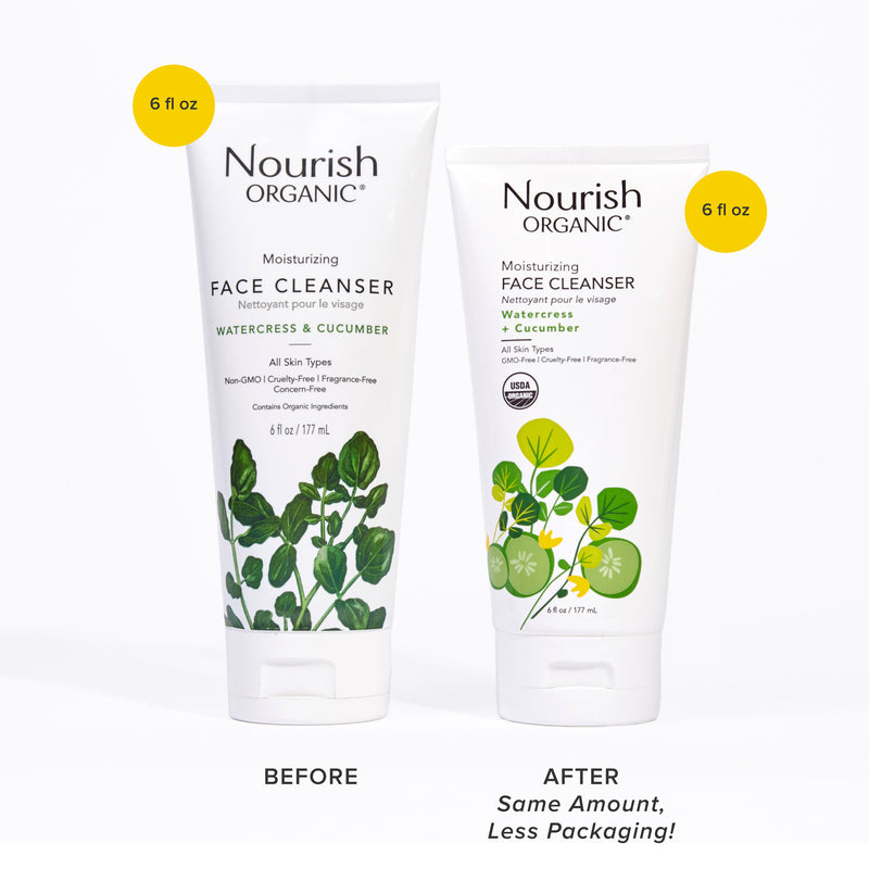 Moisturizing Watercress + Cucumber Face Cleanser